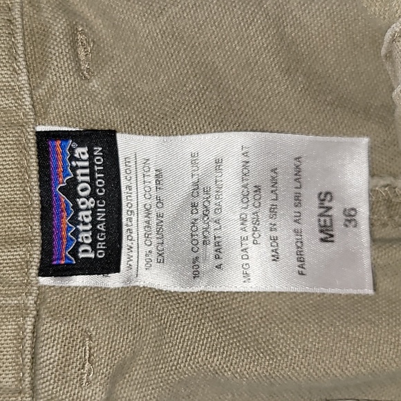 Patagonia.  Canvas Jeans. No issues. Men's size 36 - Picture 3 of 14